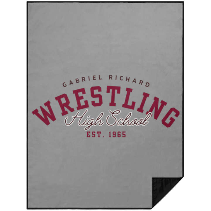 GR WRESTLING BLEACHER BLANKET 60x80