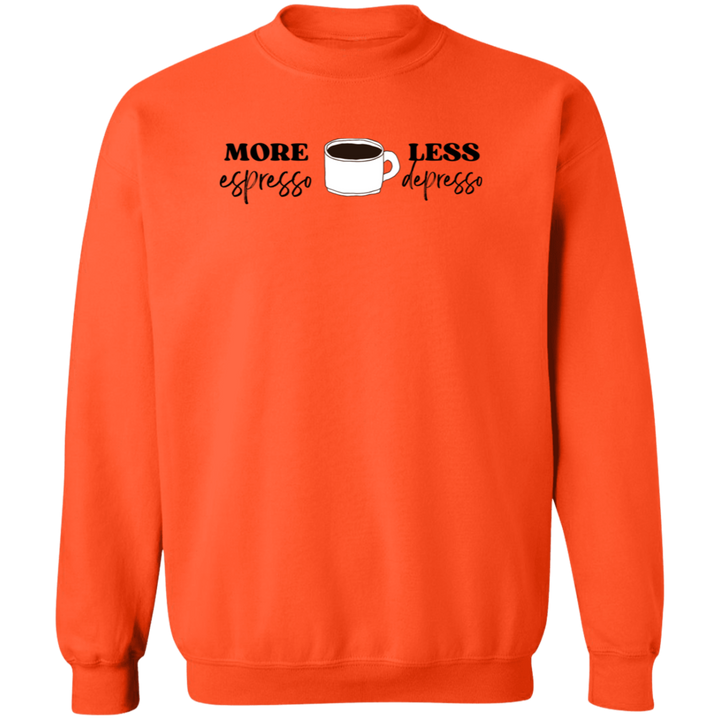 ID#C3M ** MORE ESPRESSO SWEATSHIRT