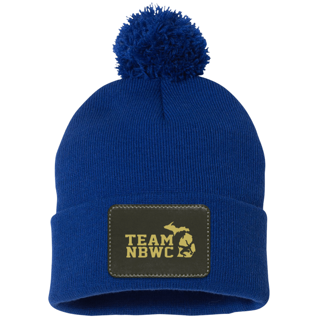 z(hh) NBWC Pom Pom Knit Cap - Patch