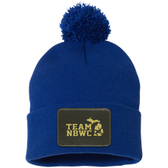 z(hh) NBWC Pom Pom Knit Cap - Patch