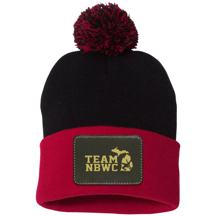 z(hh) NBWC Pom Pom Knit Cap - Patch