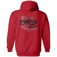 Espresso Outlet and Turin Gallatin - G186 Gildan Zip Up Hooded Sweatshirt
