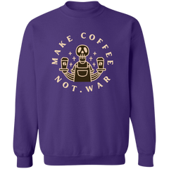 ID#B3M ** MAKE COFFEE SWEATSHIRT