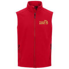 z(eem) NBWC Mens Two-Layer Fleece Bonded Soft Shell Vest