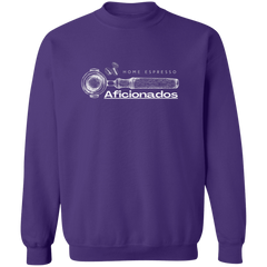 ID#a3 ** HOME ESPRESSO AFICIONADOS CREWNECK