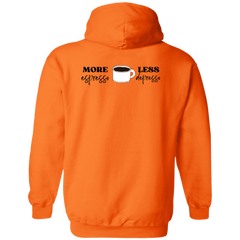ID#C2M ** MORE ESPRESSO FULL ZIP HOODIE