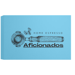 ID#A5Z ** HOME ESPRESSO AFICIONADOS CANVAS 1.5in FRAME
