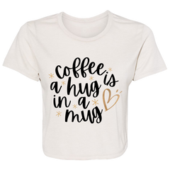 ID#G1W ** HUG WOMENS CROPPED T-SHIRT
