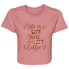ID#F1W ** LIFE WOMENS CROPPED T-SHIRT