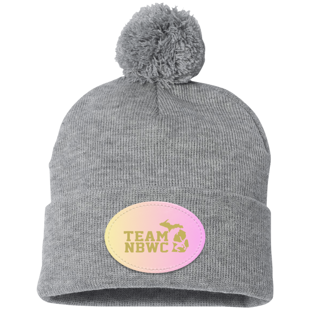 z(hh) NBWC Pom Pom Knit Cap - Patch