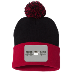 ID#C4 ** MORE ESPRESSO KNIT CAP