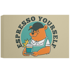 ID#L5 ** ESPRESSO YOURSELF CANVAS