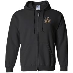 ID#B2M ** MAKE COFFEE HOODED FULL ZIP