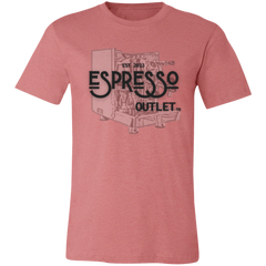 Espresso Outlet and Turin Gallatin - Unisex Jersey Short-Sleeve T-Shirt
