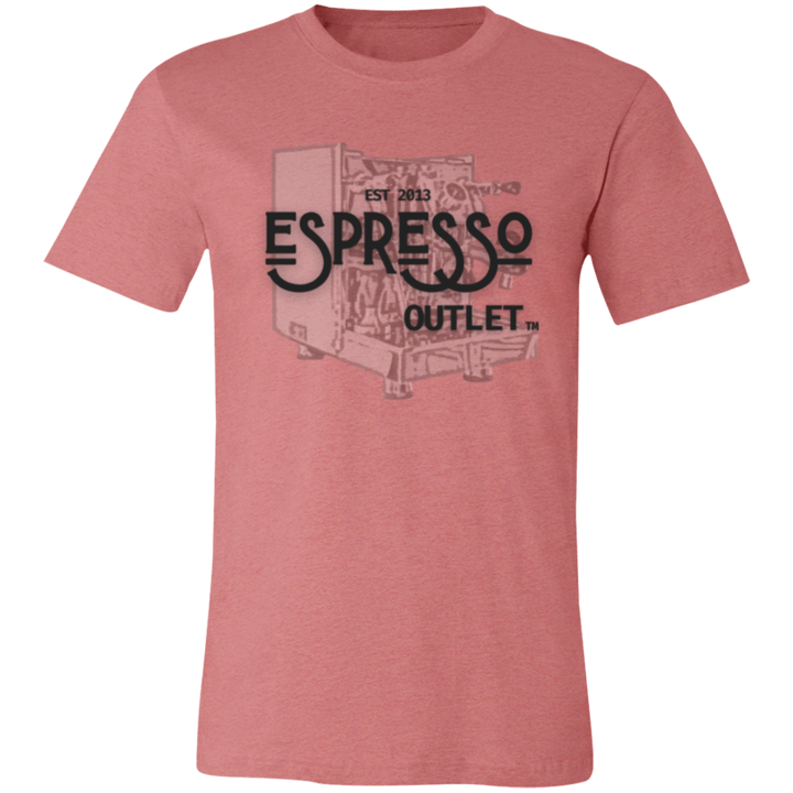 Espresso Outlet and Turin Gallatin - Unisex Jersey Short-Sleeve T-Shirt