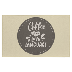 LOVE LANGUAGE DOORMAT