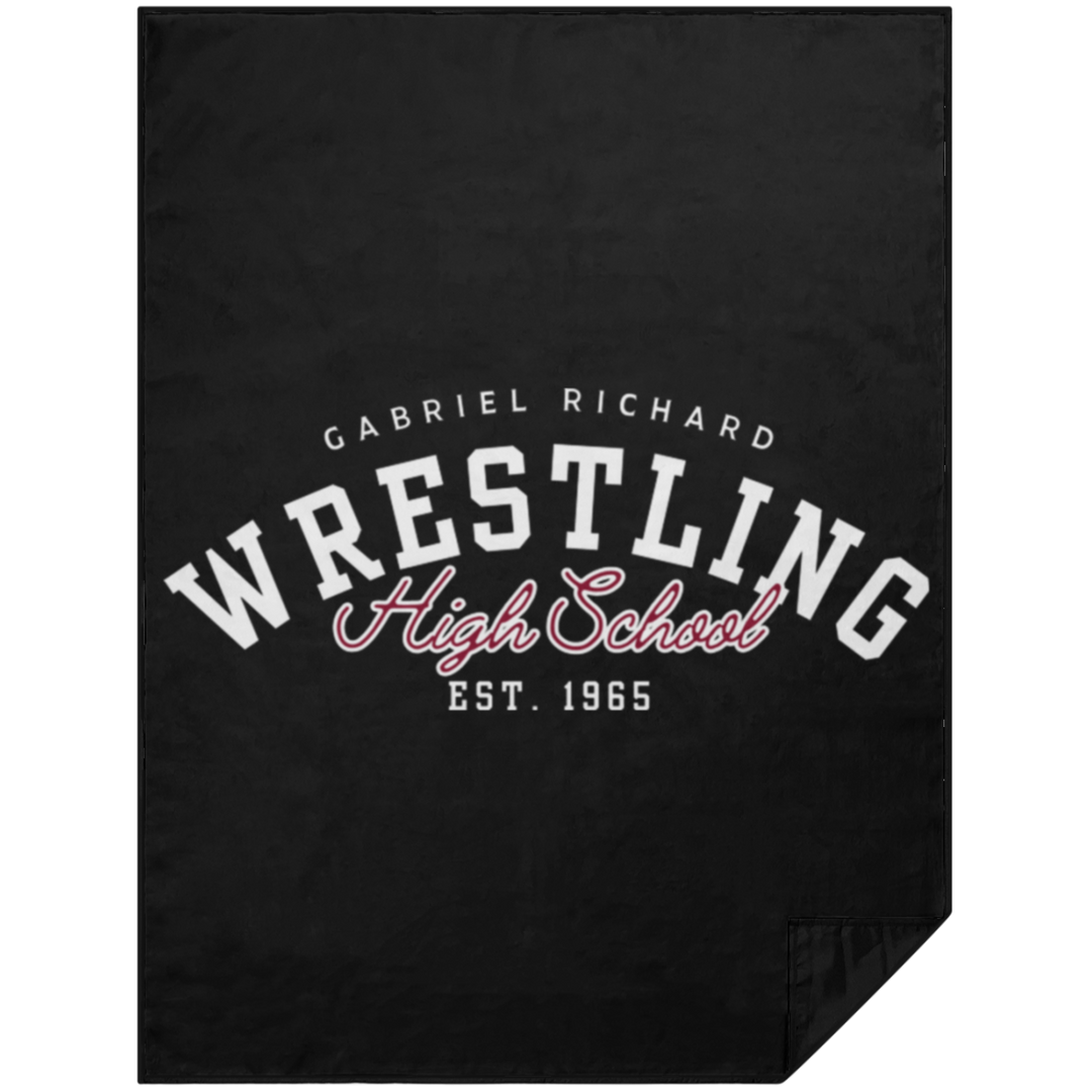 GR WRESTLING BLEACHER BLANKET 60x80