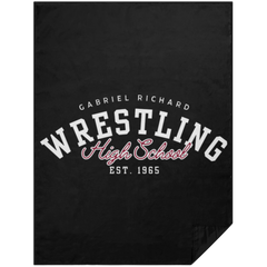GR WRESTLING BLEACHER BLANKET 60x80