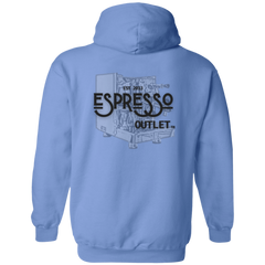 Espresso Outlet and Turin Gallatin - G186 Gildan Zip Up Hooded Sweatshirt