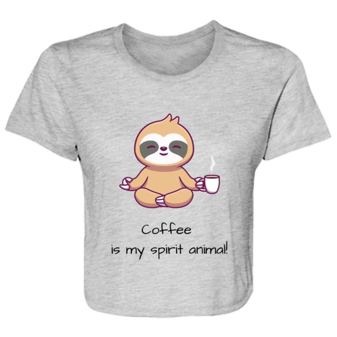 ID#J1W ** SPIRIT WOMENS CROPPED T-SHIRT