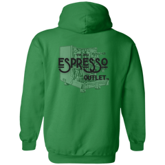 Espresso Outlet and Turin Gallatin - G186 Gildan Zip Up Hooded Sweatshirt