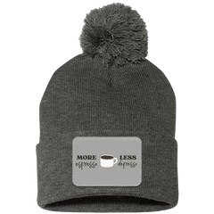 ID#C4 ** MORE ESPRESSO KNIT CAP