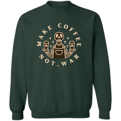 ID#B3M ** MAKE COFFEE SWEATSHIRT