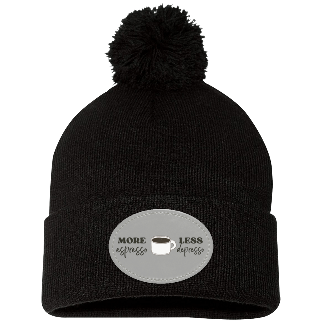 ID#C4 ** MORE ESPRESSO KNIT CAP