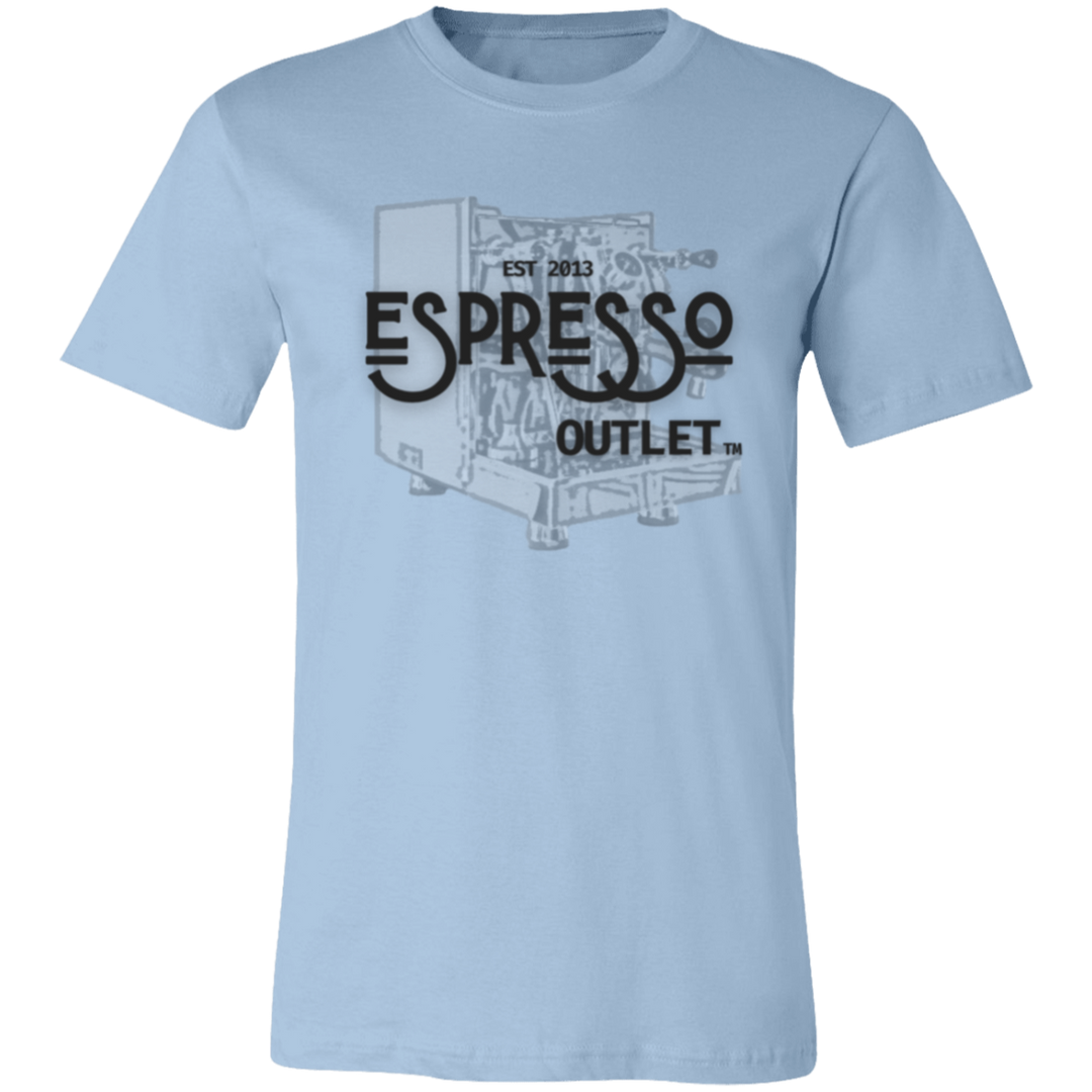 Espresso Outlet and Turin Gallatin - Unisex Jersey Short-Sleeve T-Shirt