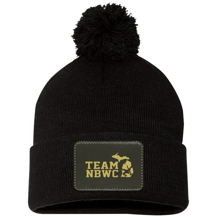 z(hh) NBWC Pom Pom Knit Cap - Patch