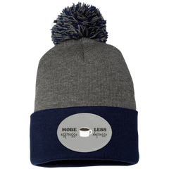 ID#C4 ** MORE ESPRESSO KNIT CAP