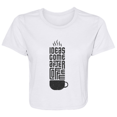 ID#K1W ** IDEAS WOMENS CROPPED T-SHIRT
