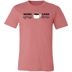 ID#C1M ** MORE ESPRESSO T-SHIRT