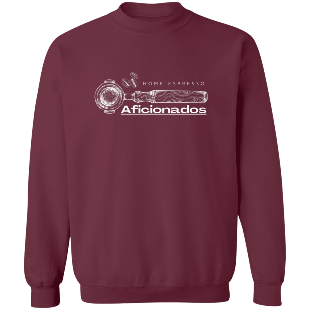 ID#a3 ** HOME ESPRESSO AFICIONADOS CREWNECK