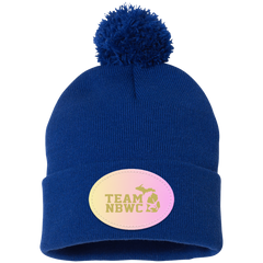 z(hh) NBWC Pom Pom Knit Cap - Patch