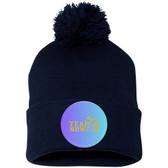 z(hh) NBWC Pom Pom Knit Cap - Patch