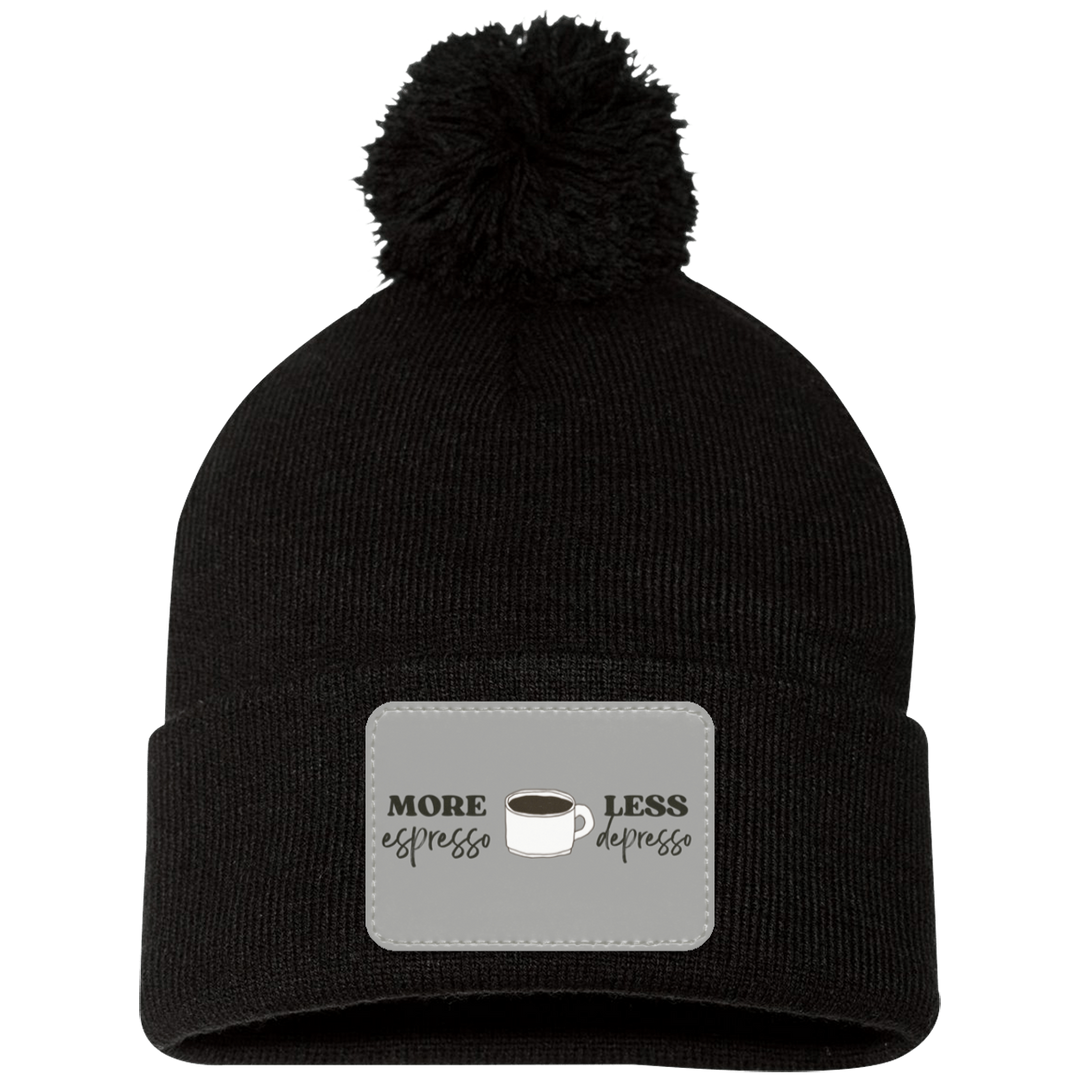 ID#C4 ** MORE ESPRESSO KNIT CAP