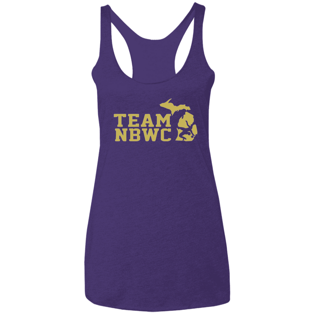 z(bbw) **SALE ITEM** - NBWC Ladies' Triblend Racerback Tank - LIMITED SUPPLY