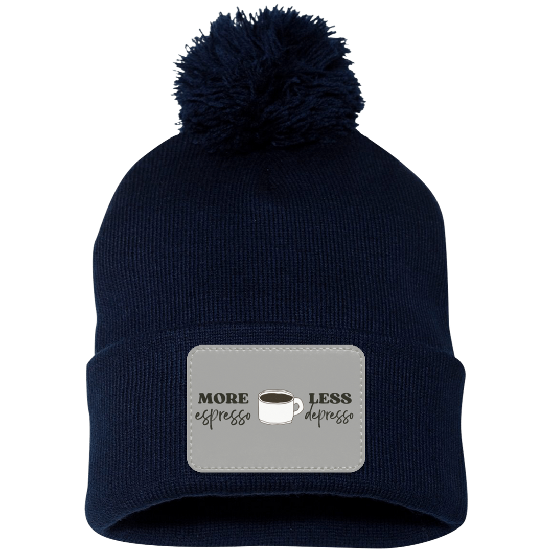 ID#C4 ** MORE ESPRESSO KNIT CAP