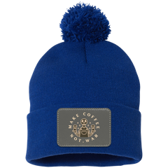 ID#B4 ** MAKE COFFEE KNIT CAP