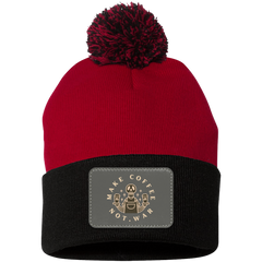 ID#B4 ** MAKE COFFEE KNIT CAP