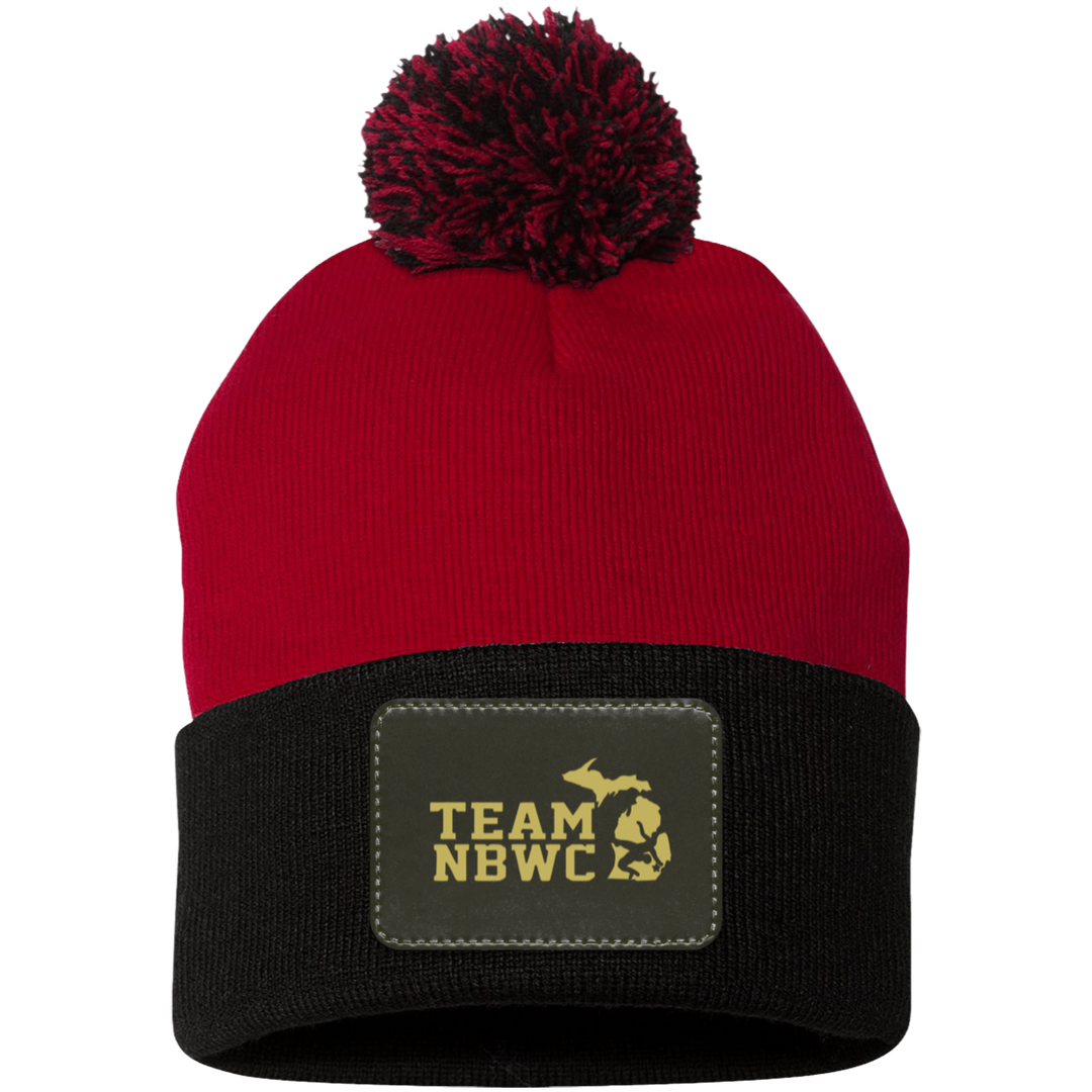 z(hh) NBWC Pom Pom Knit Cap - Patch