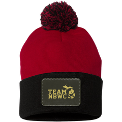 z(hh) NBWC Pom Pom Knit Cap - Patch