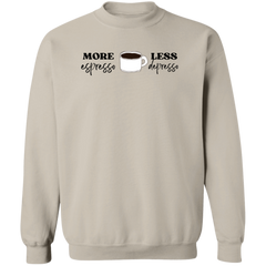 ID#C3M ** MORE ESPRESSO SWEATSHIRT