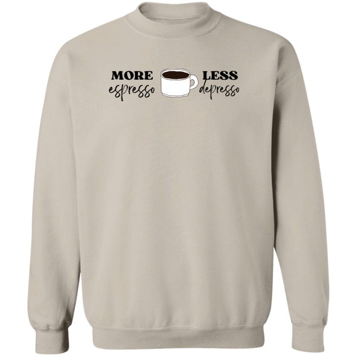 ID#C3M ** MORE ESPRESSO SWEATSHIRT