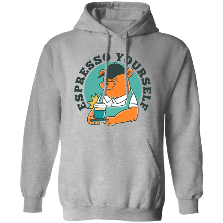 ID#L2M ** ESPRESSO YOURSELF HOODIE