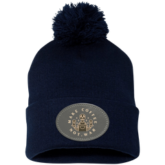 ID#B4 ** MAKE COFFEE KNIT CAP