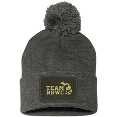z(hh) NBWC Pom Pom Knit Cap - Patch