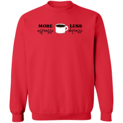 ID#C3M ** MORE ESPRESSO SWEATSHIRT