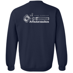 ID#A3M ** HOME ESPRESSO AFICIONADOS SWEATSHIRT